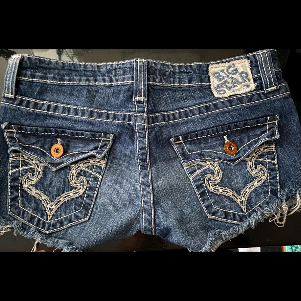 Big Star low rise Casey cut offs - Picture 2 of 6